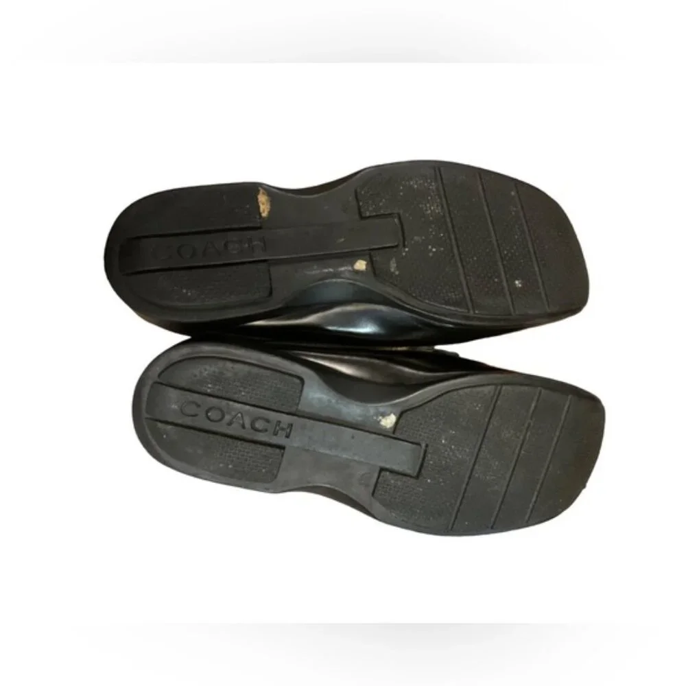 Coach Flats | Black Flats | Size 7.5
